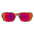 The Somox Actualbush in HDPV Polarized Red Sunglasses by Pit Viper