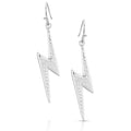 Lightning Strike Silver Artistry Earrings by Montana Silversmiths