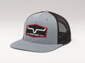Replay Trucker Hat by Kimes Ranch - Grey/Black