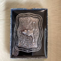 The Rank Stock Belt Buckle by Crumine