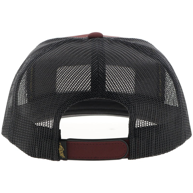 Rodeo Hat by Hooey in Burgundy/Black