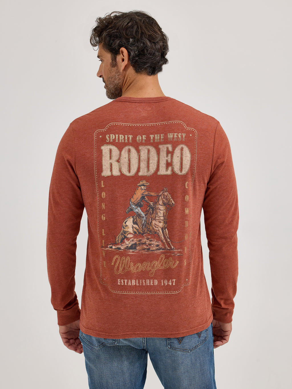 Spirit Of The West Long Sleeve Tee by Wrangler
