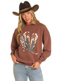 The Kick The Dust Up Sweatshirt by Rock & Roll Denim