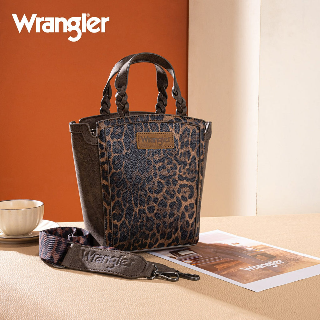 The Cat's Meow Tote Bag by Wrangler - Coffee