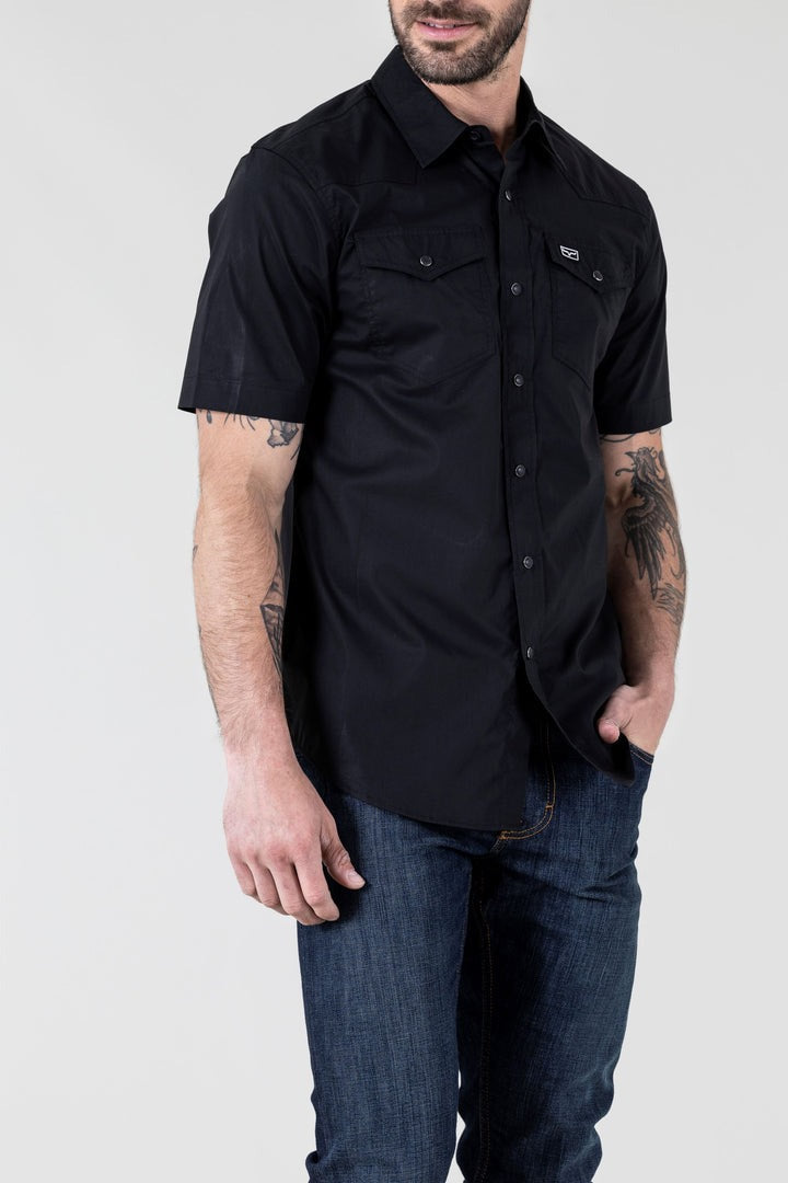 The Kimes Ranch Cash Pearl Snap Short Sleeve