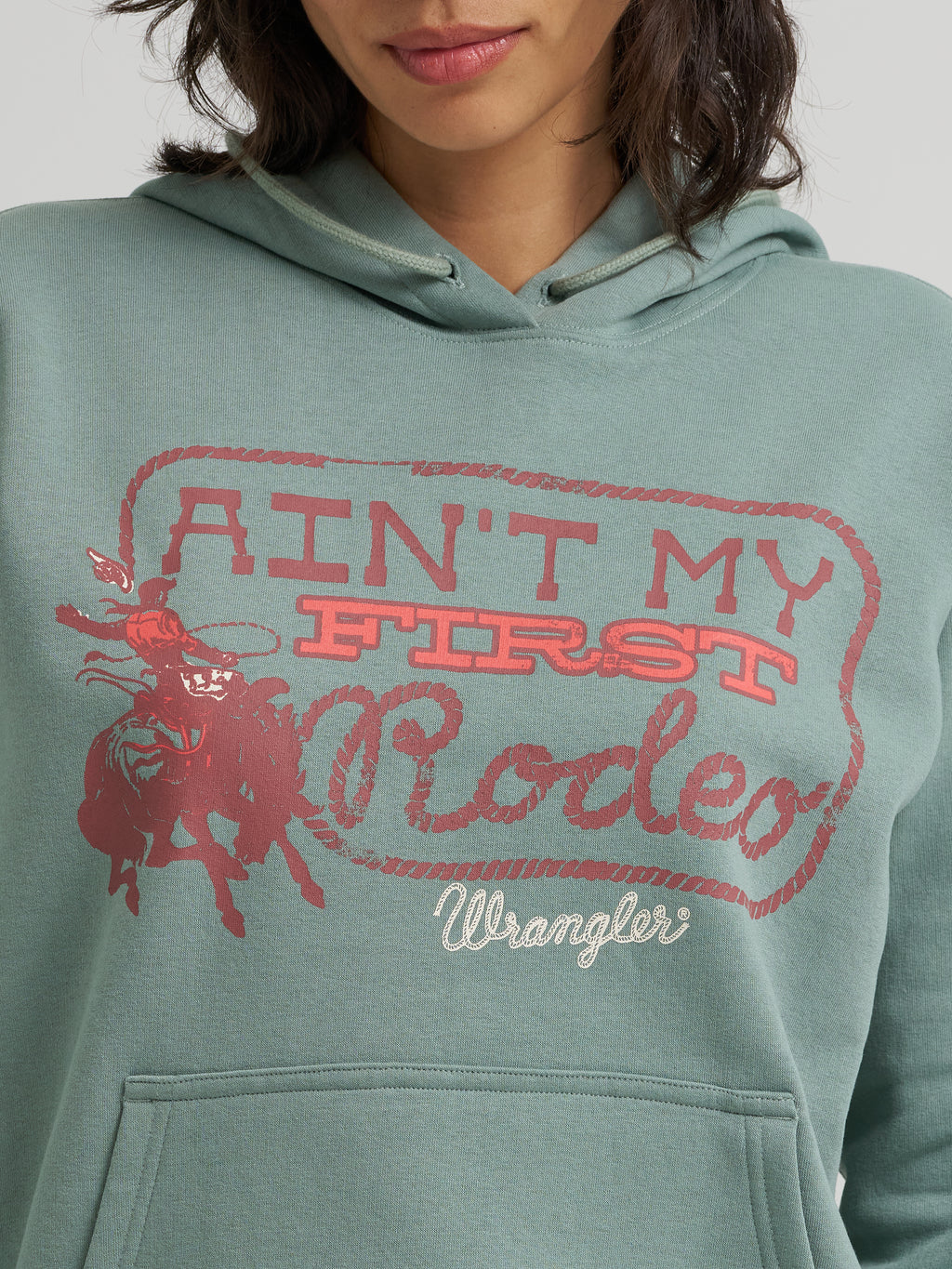 Not My First Rodeo Hoodie by Wrangler