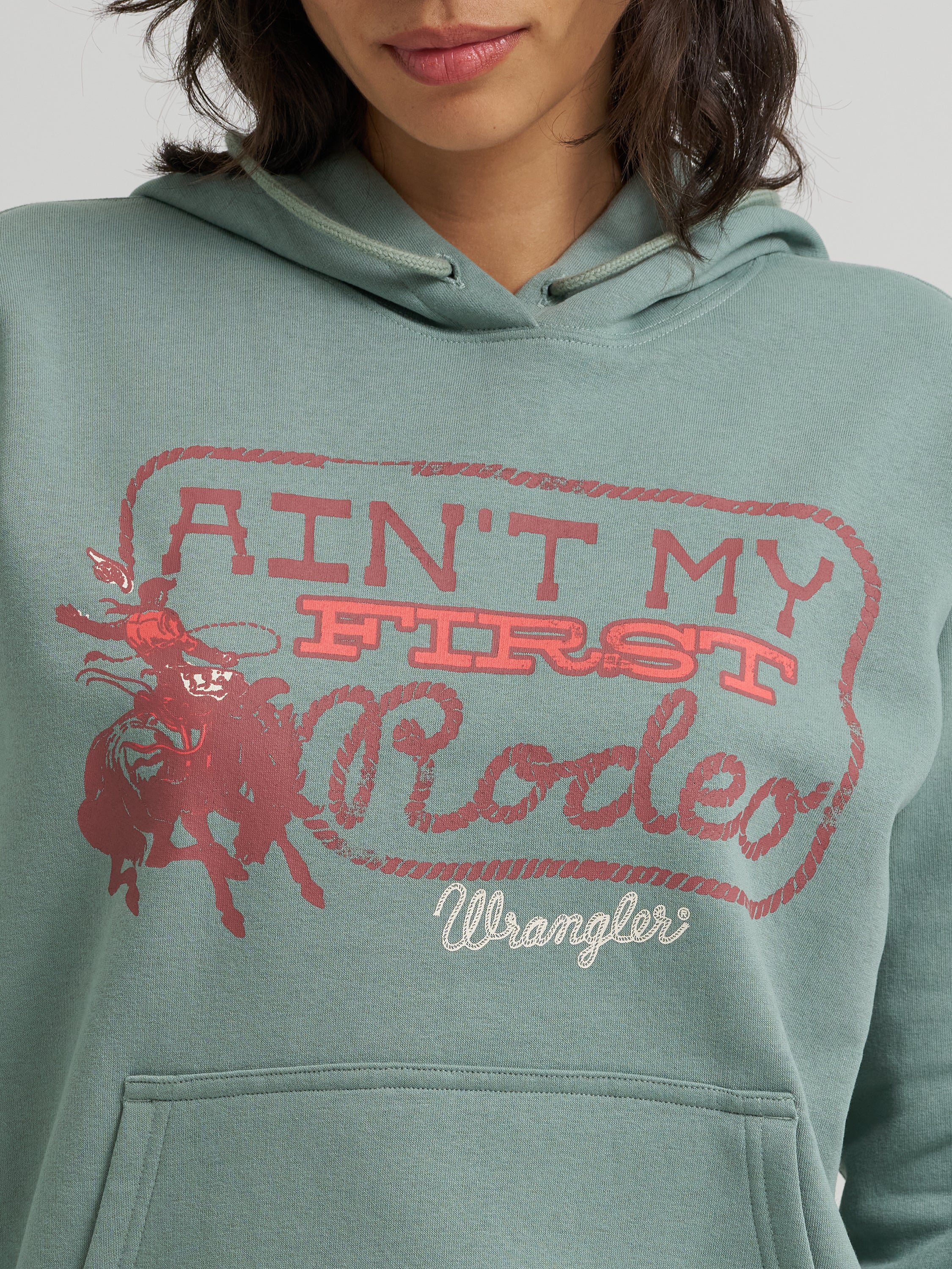 Not My First Rodeo Hoodie by Wrangler