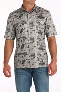 The Out West Arenaflex Polo Shirt by Cinch