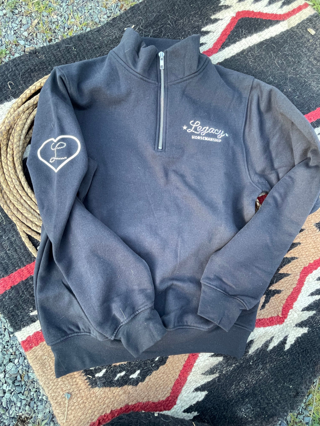 Legacy Horsemanship 1/4 Zip Sweatshirt