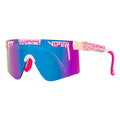 The Original 2.0 Aftershock HDPV Polarized Blue-Purple Sunglasses by Pit Viper - Wide