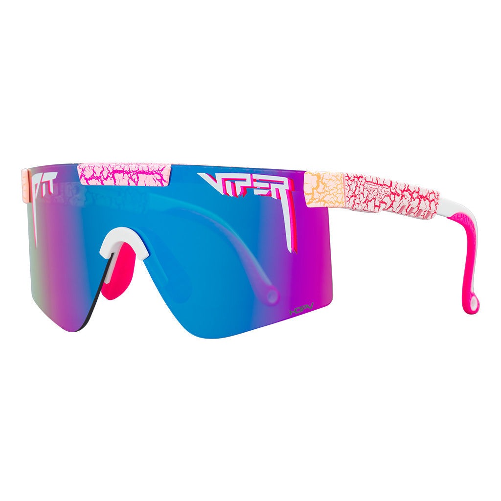 The Original 2.0 Aftershock HDPV Polarized Blue-Purple Sunglasses by Pit Viper - Wide