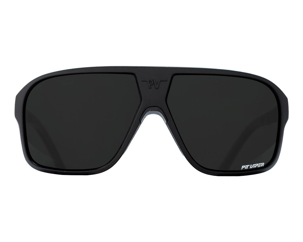 The Exec Flight Optics in Polarized Smoke Sunglasses by Pit Viper