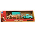 Valley Ranch 1955 Chev Horse Trailer Toy