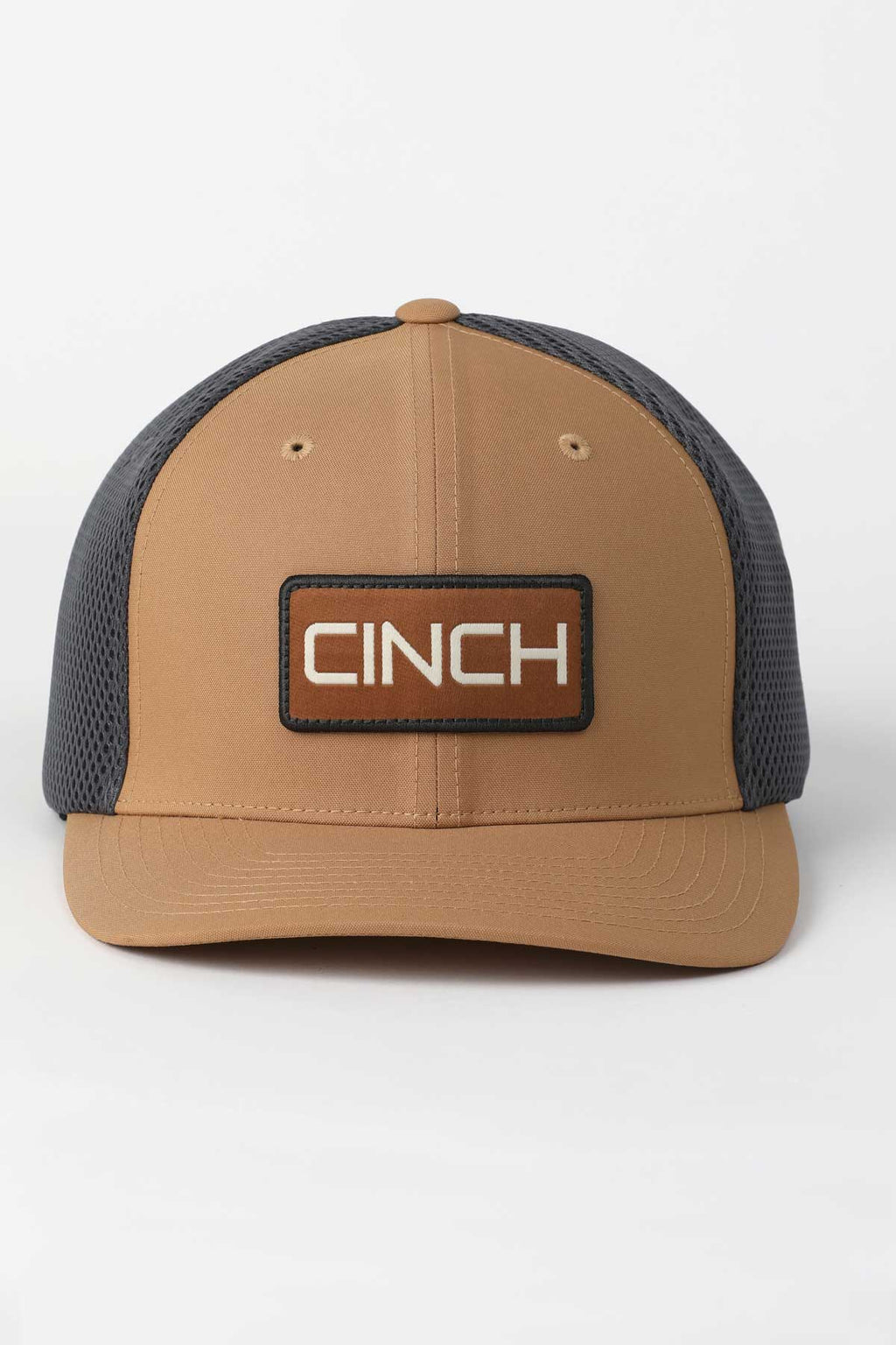 The Dave Cinch Tan/Grey Flexfit Hat