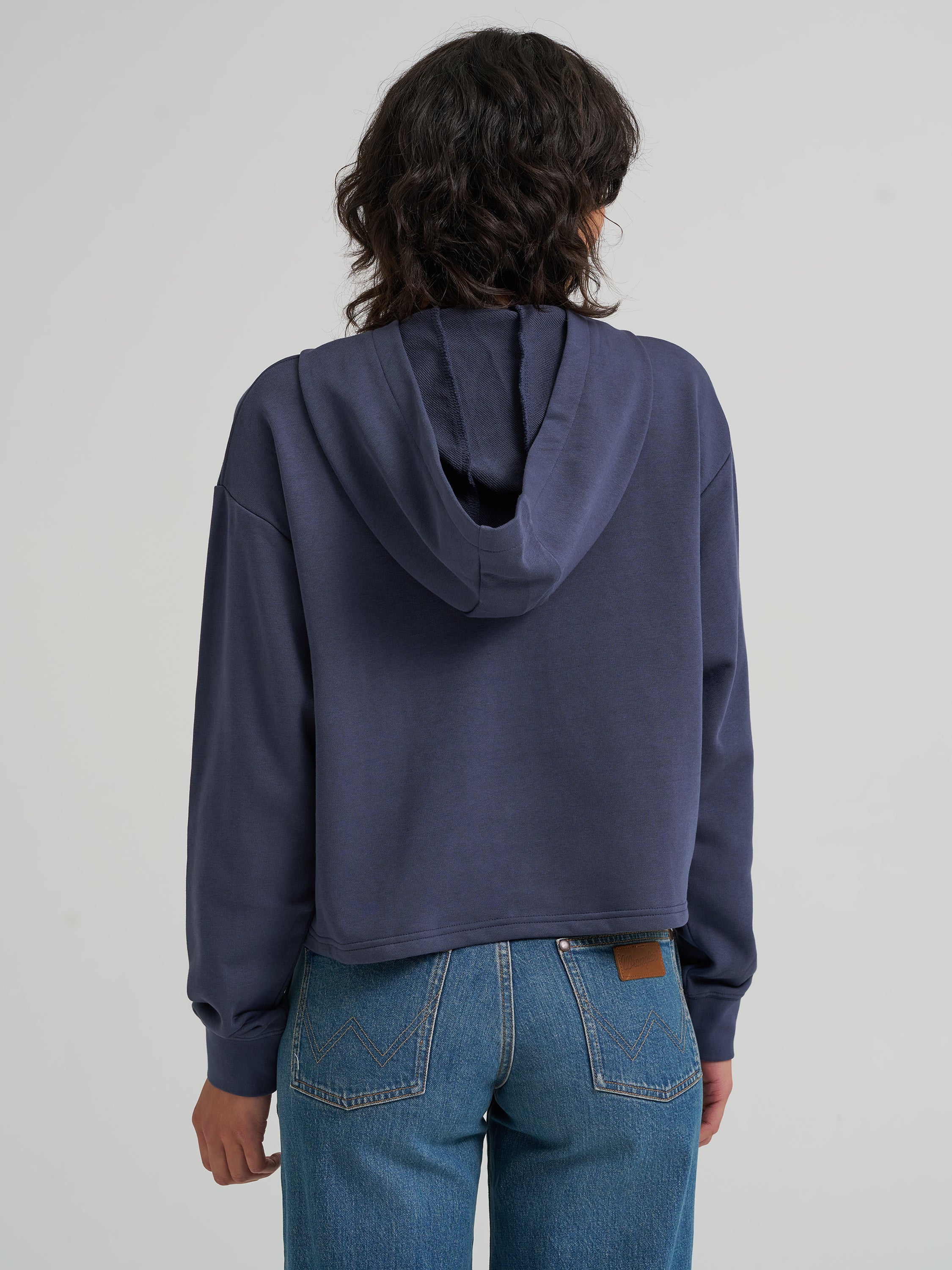 The Cowboy Crew Cropped Hoodie by Wrangler