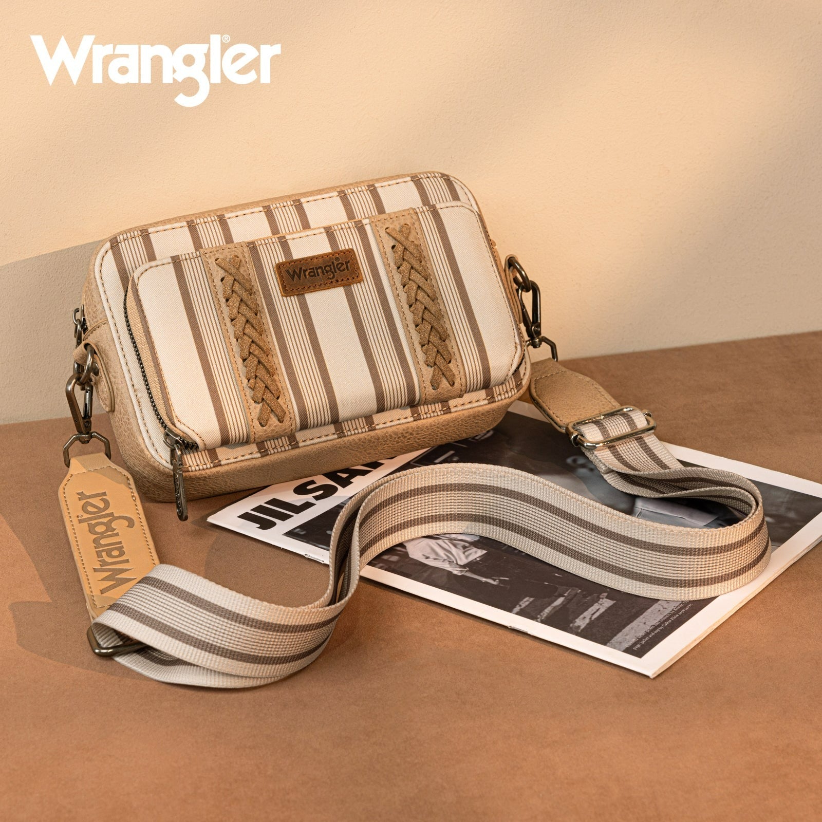 The Beach Babe Crossbody by Wrangler - Cremello