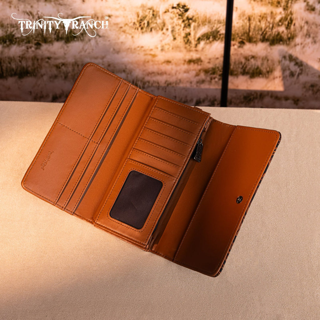 The Savannah Wristlet by Trinity Ranch - Brown