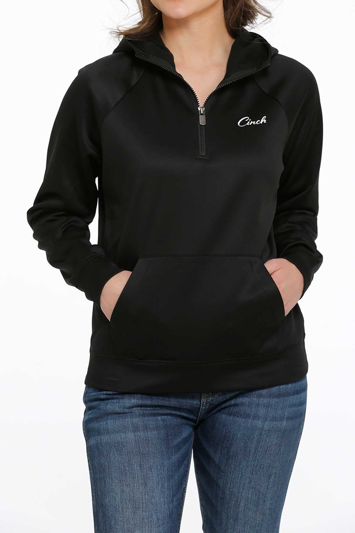 The Tycoon Ladies 1/2 Zip Sweater by Cinch