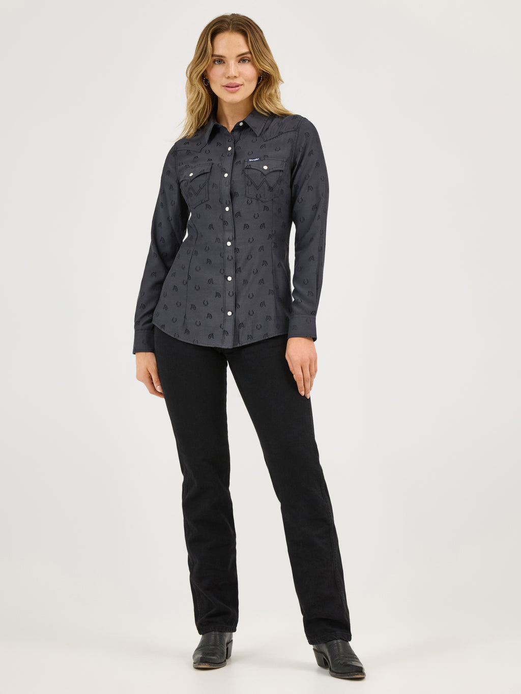 The Lucky Charms Pearl Snap by Wrangler