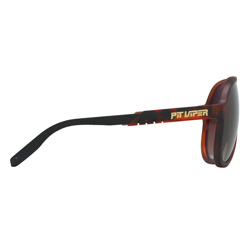 The Jethawk Landlocked Polarized Brown Fade Sunglasses by Pit Viper