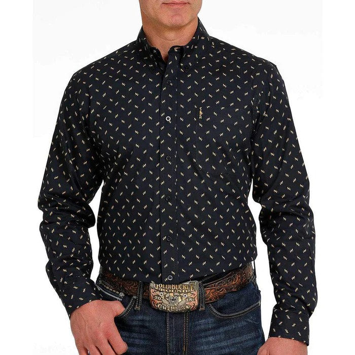 The Bombay Baller Men's Button Up Shirt by Cinch