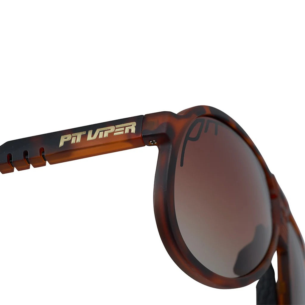 The Jethawk Landlocked Polarized Brown Fade Sunglasses by Pit Viper