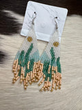 Desert Pastels Beaded Earring