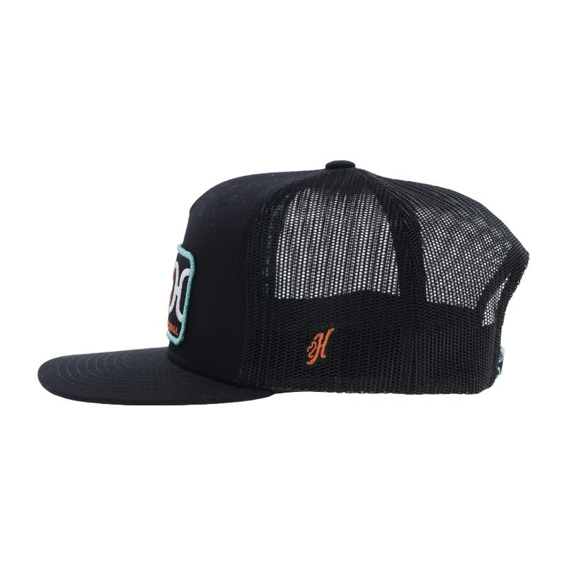 The Loop Hat by Hooey - Turquoise/Orange