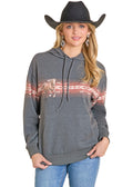 The Chestnut Cheer Borderprint Sweatshirt by Rock & Roll Denim