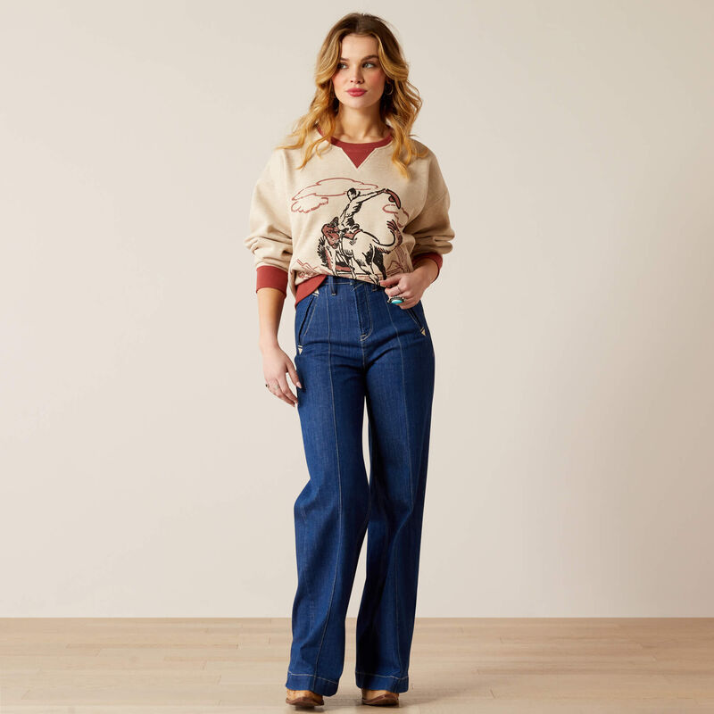 The Roughstock Sweatshirt by Ariat