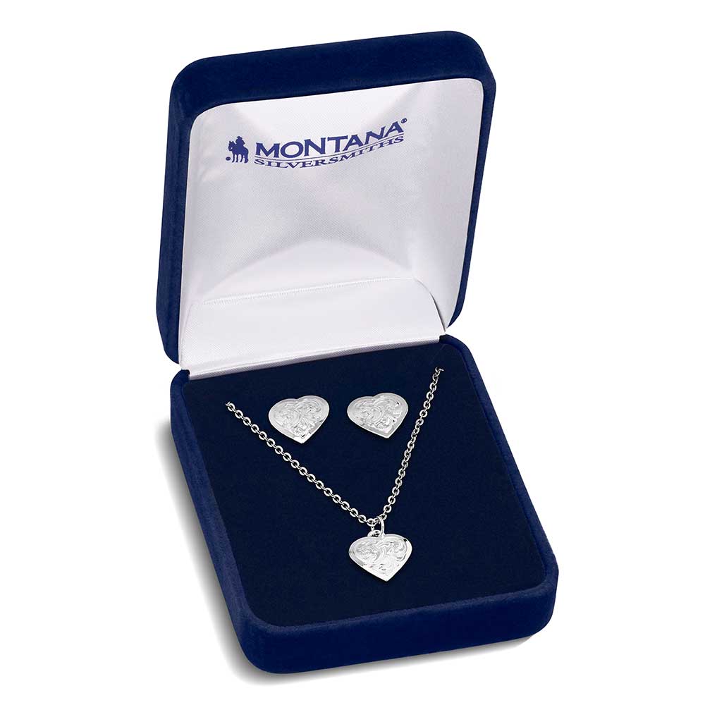 Pure Heart Jewelry Set by Montana Silversmiths