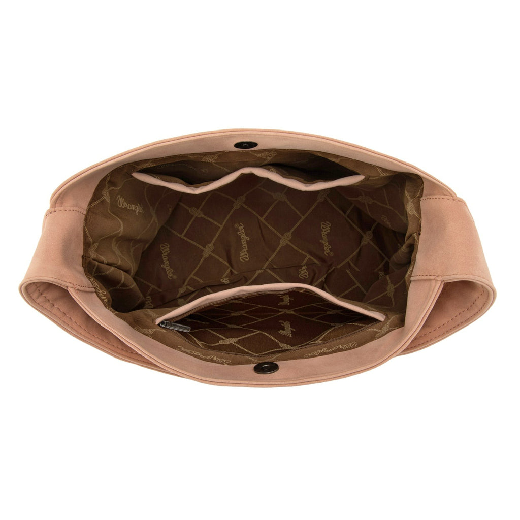 The Tracy Hobo Purse by Wrangler in Dark Pink