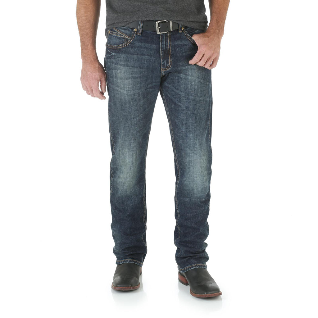 The Bozeman Slim Straight Jeans by Wrangler
