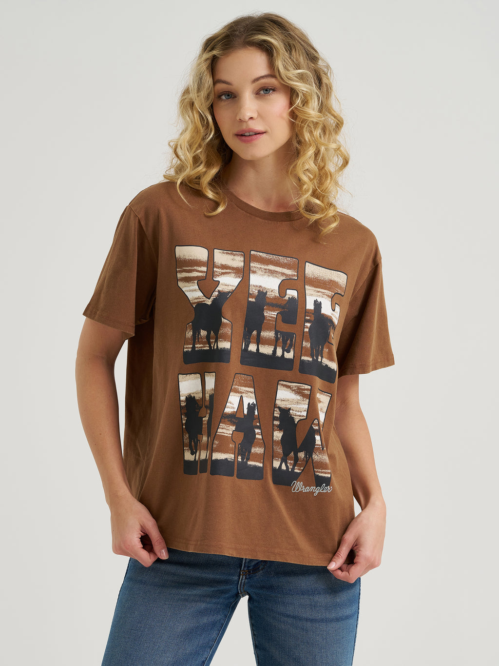 YeeHaw Oversized Tee by Wrangler