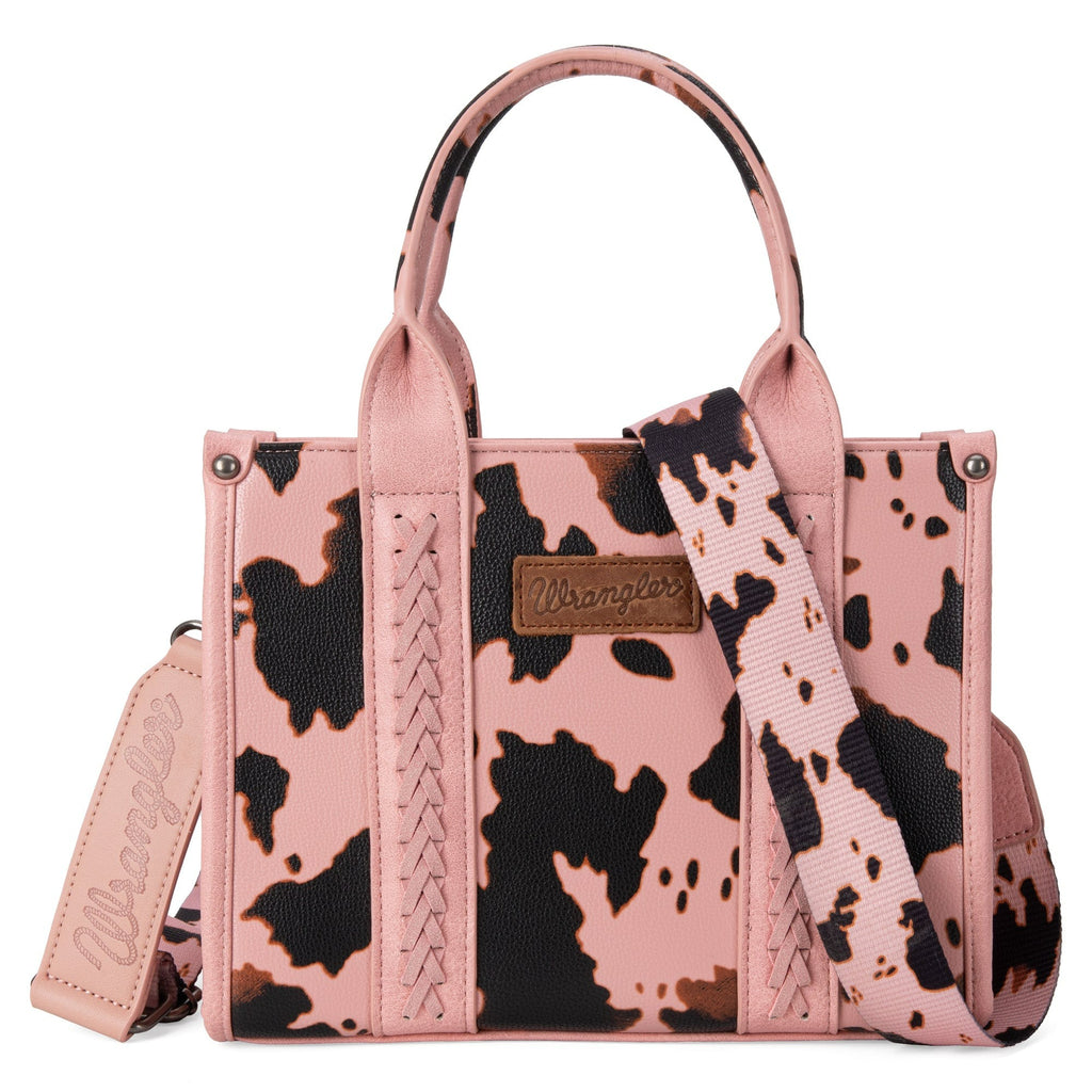 The Dairy Delight Wrangler Mini Tote Purse in Pink