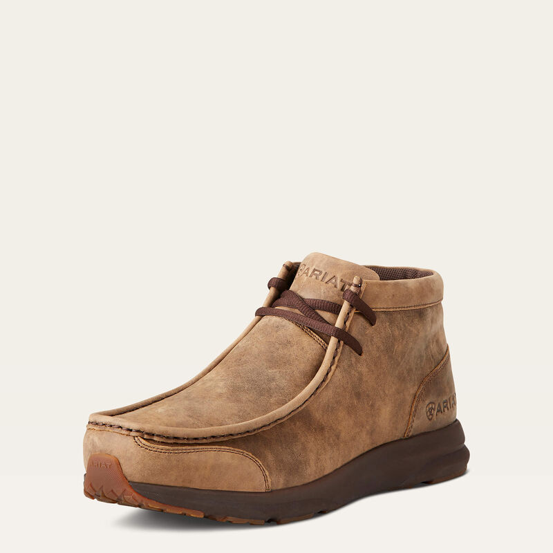 The Spitfire Men's Shoe by ARIAT in Bomber Brown