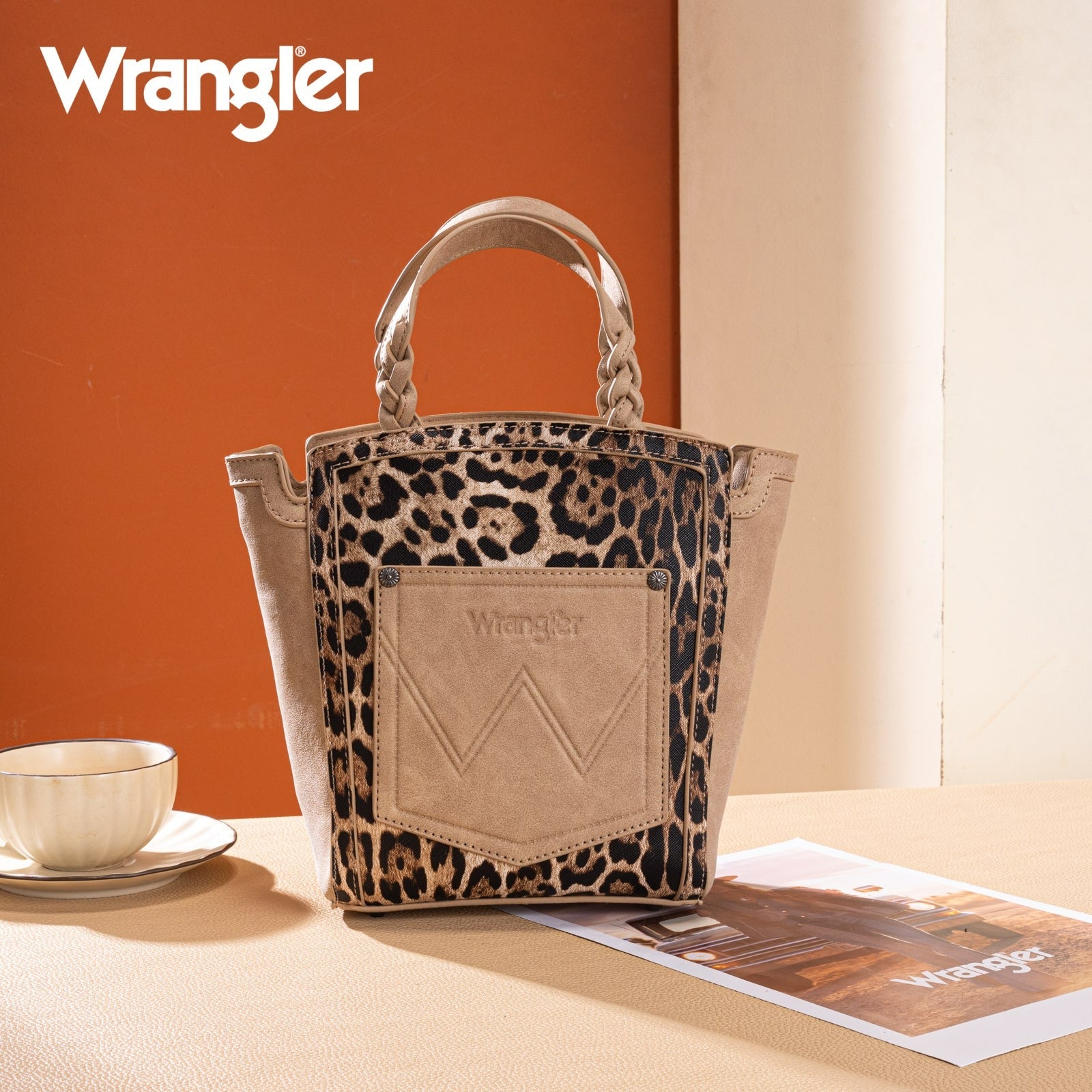 The Cat's Meow Tote Bag by Wrangler - Tan