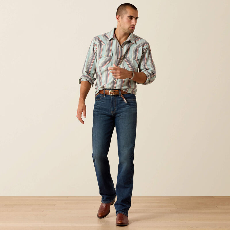 The All Walk, No Talk Men's Pearl Snap Shirt by Ariat