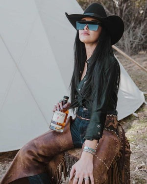 Kerosene Sunglasses in Black By American Bonfire