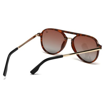 Rockin A Sunglasses in Tortoise Brown by American Bonfire
