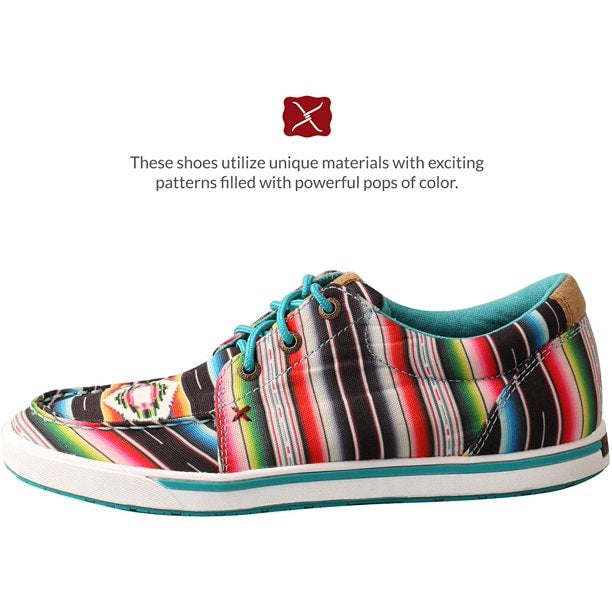 Women’s Hooey Loper by Twisted X - Black Serape
