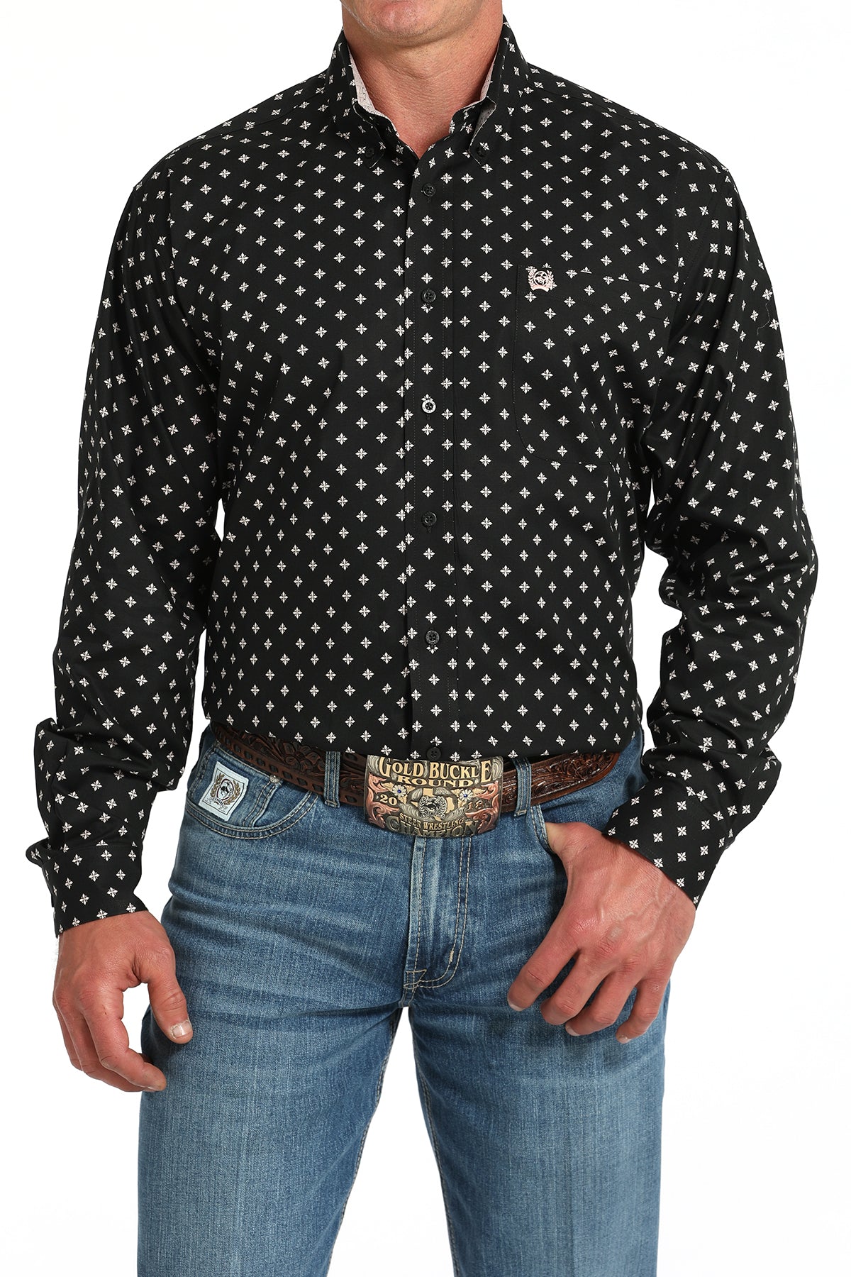 The Henry Ray Classic Button Up Shirt by Cinch