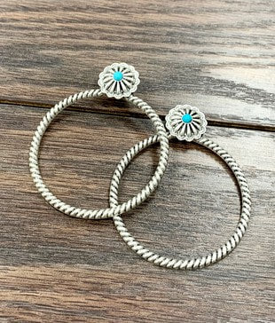 The San Cristobal Hoop Earrings