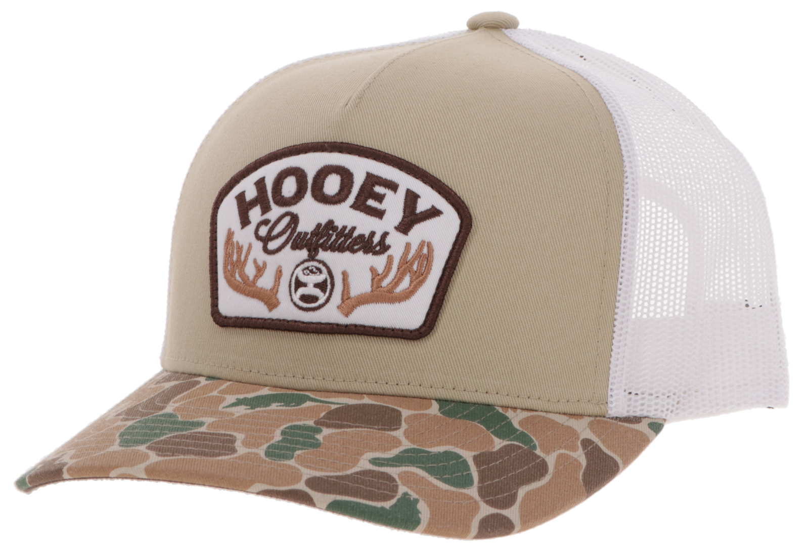 The Outfitters Hat by Hooey Camo/Tan/Wht