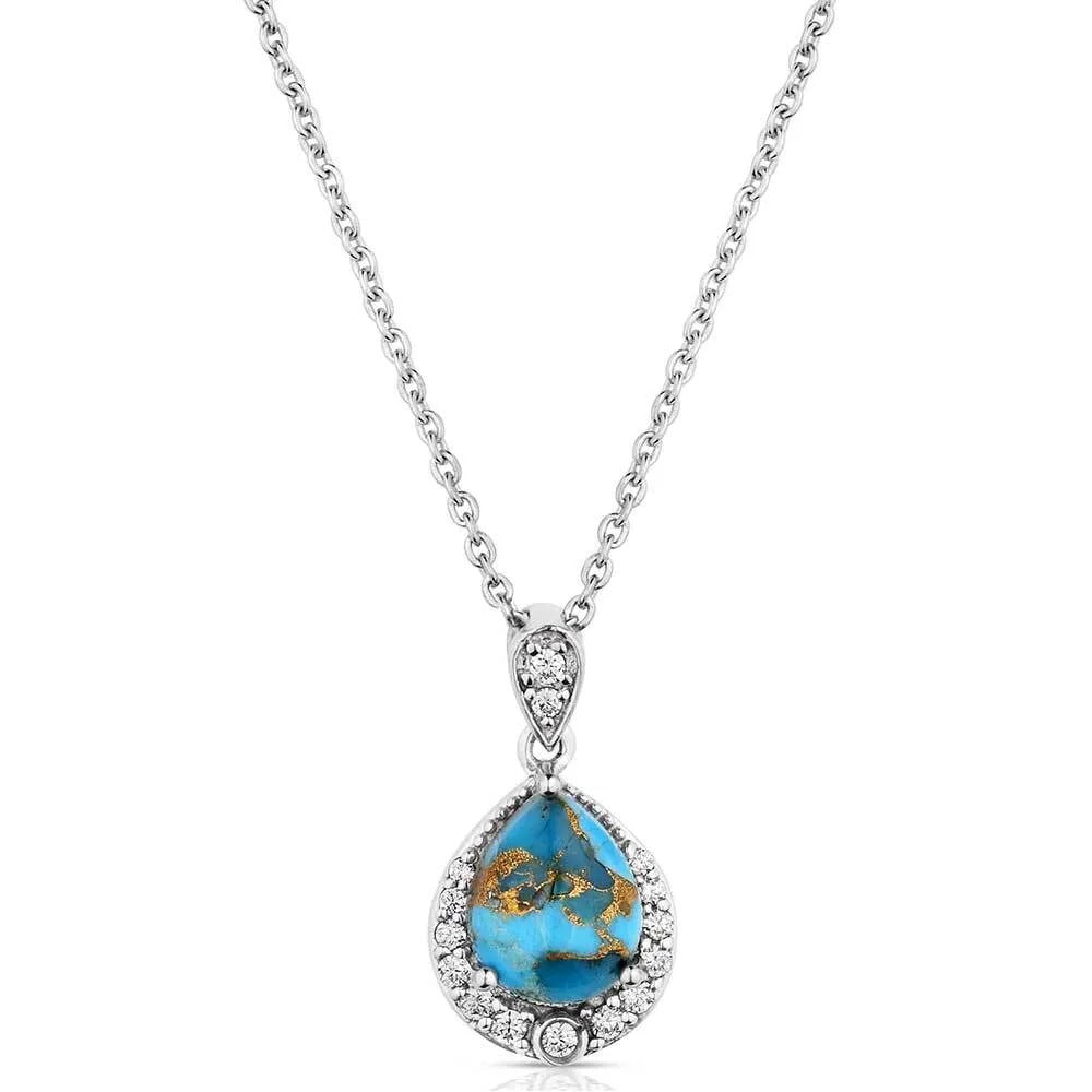 The Blue Rivers Necklace by Montana Silversmiths