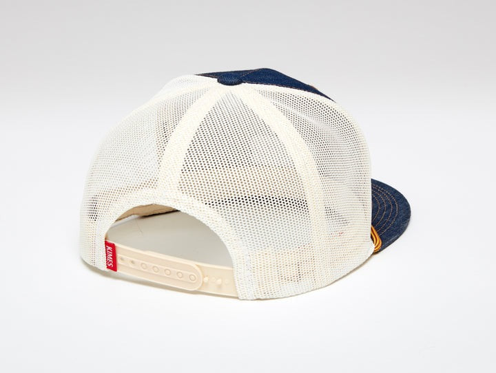 Workhard Trucker Hat by Kimes Ranch - Denim