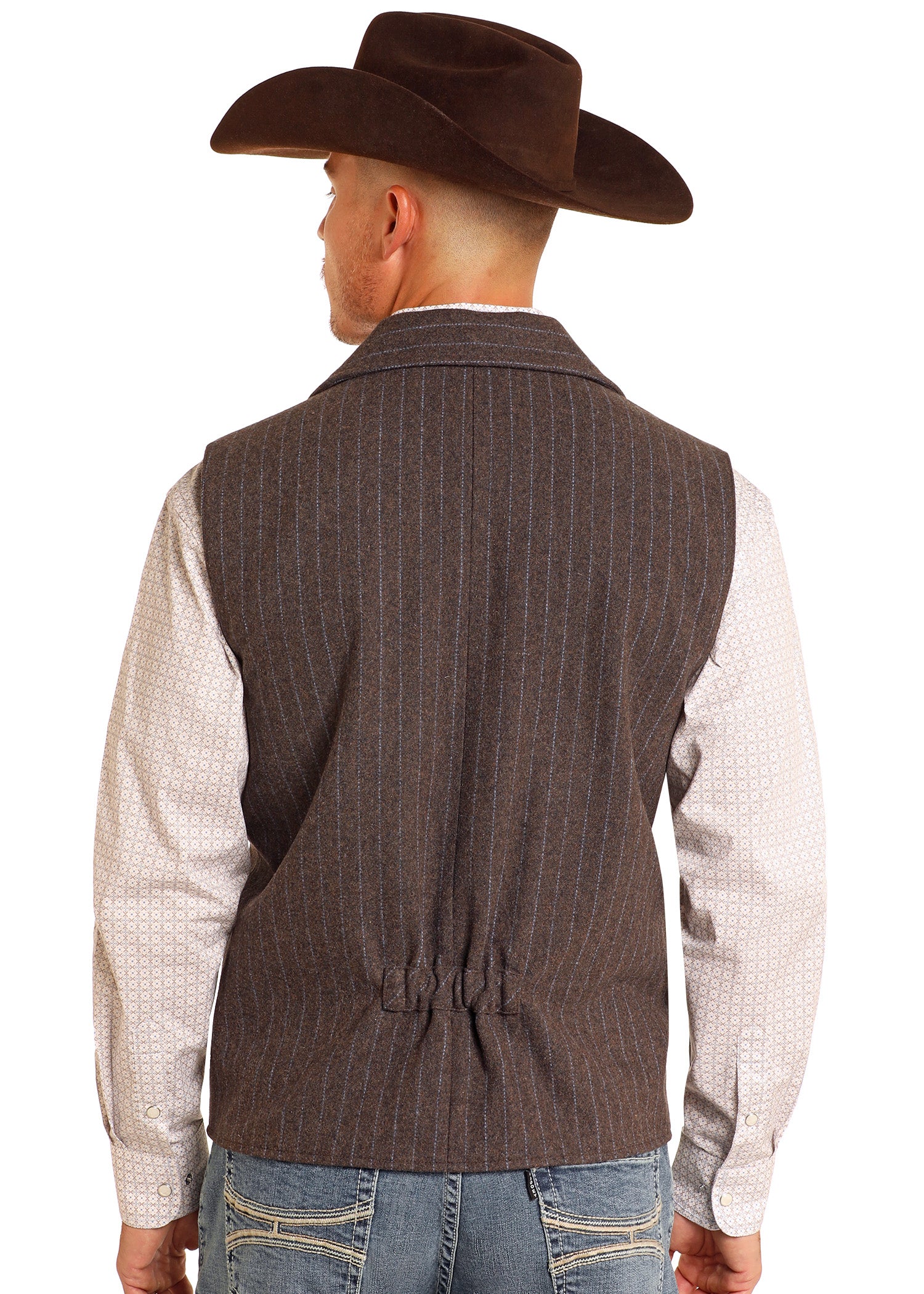The Montana Men's Wool Vest by Powder River