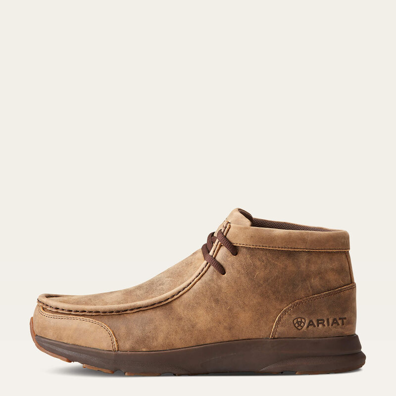 The Spitfire Men's Shoe by ARIAT in Bomber Brown