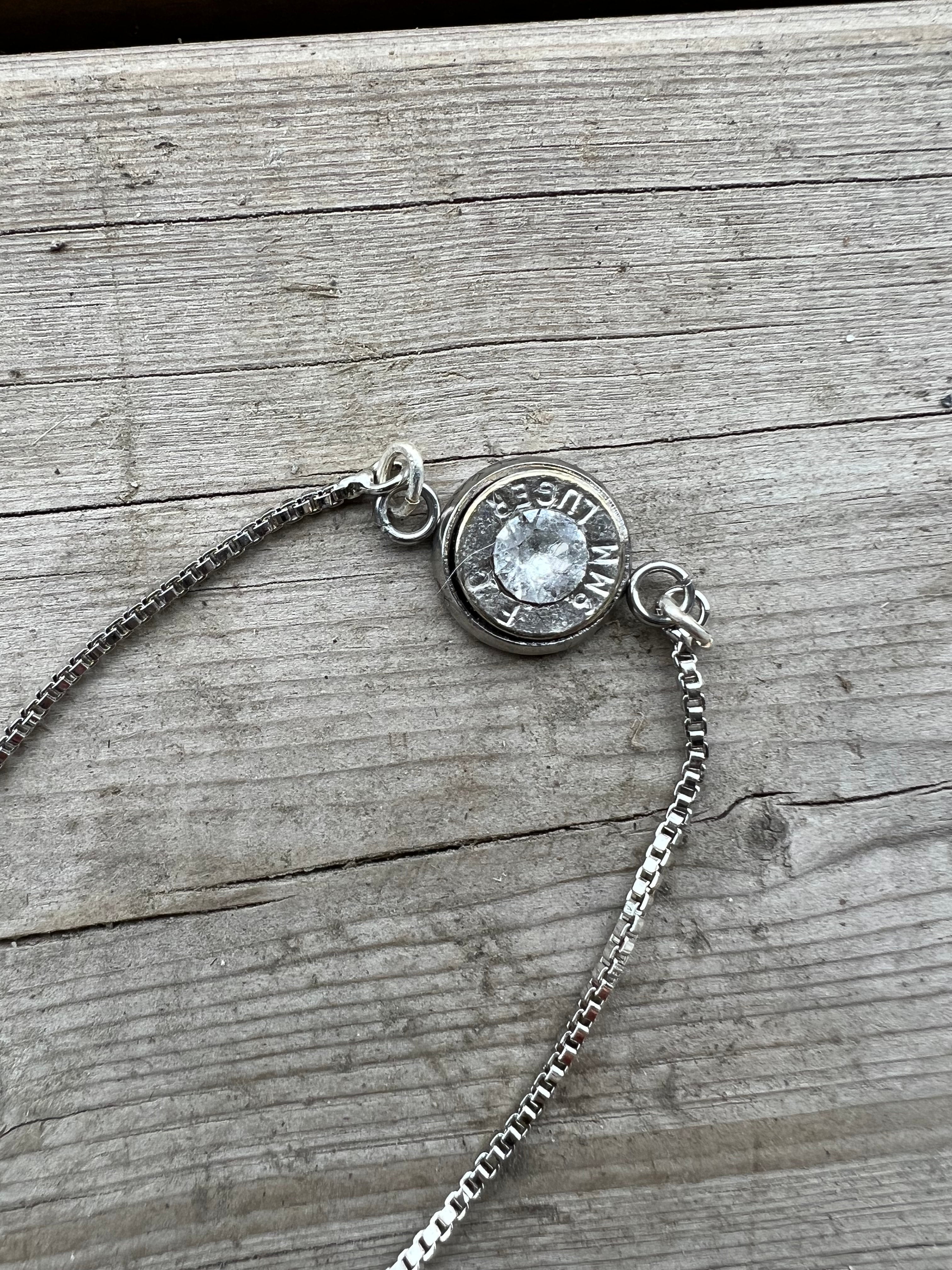 The Sparkly Bullet Adjustable Bracelet