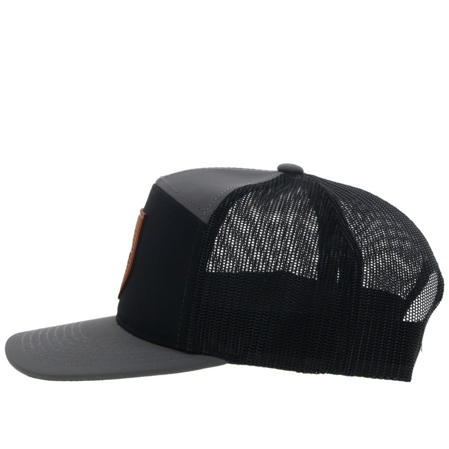 Roughy Hat by Hooey Grey/Black